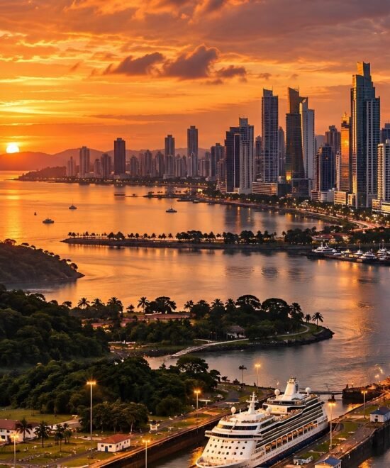 PANAMÁ DESDE MANTA